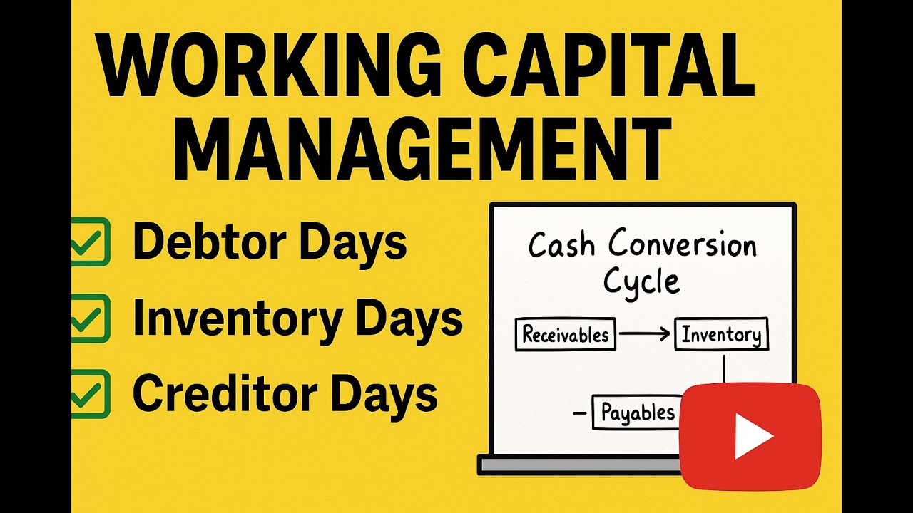 Working Capital Management with Free Excel Tracker and Cheat Sheet