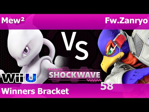 SW 58 Smash 4 - Mew² (Mewtwo) vs Fw.Zanryo (Falco, Sheik) - Winners Bracket