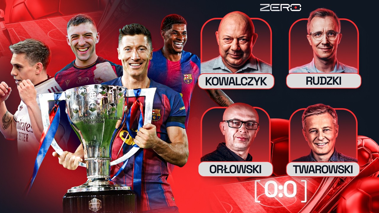 BARCELONA MISTRZEM HISZPANII! ARSENAL PRZED HISTORYCZNĄ SZANSĄ. WIDZEW UCIEKA SPOD TOPORA