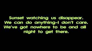 Rascal Flatts: &quot;All Night To Get There&quot; ~Lyrics