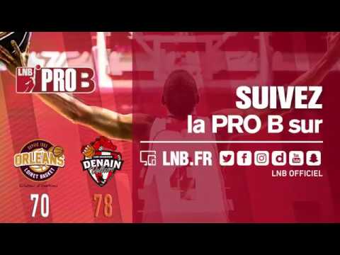 PRO B : Orléans vs Denain (J25)