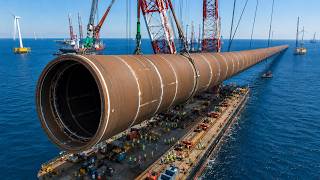 Why Offshore Wind Turbines Need Monster Foundations Underwater. Mega Engineering Documentary