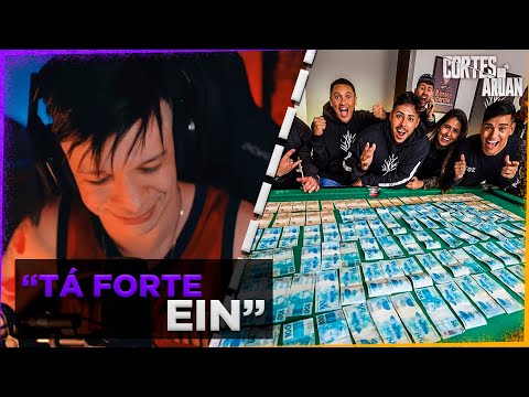 ARUAN REAGE A A GRANDE PREMIAÇÃO DOS HuntersWar de 15.000 REAIS (RENATO GARCIA) - Cortes do Aruan