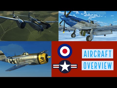 pros and cons: Allied aircraft of IL-2 Battle of Bodenplatte