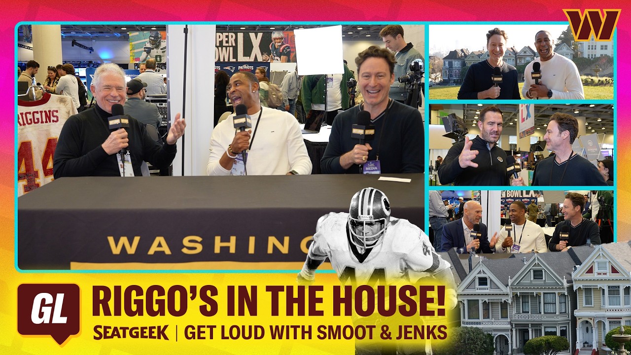 Super Bowl Champions Get Loud on Radio Row and More Smoot on the Street! | Commanders | NFL