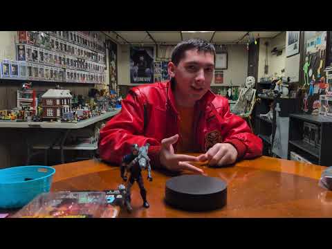 #terminator2 3d action figure from #universalstudios ride and #mego #tinman from #wizardofoz 