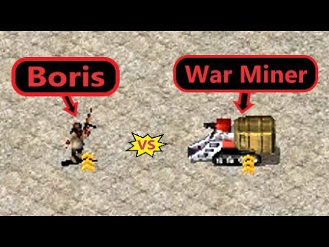 Can BORIS kill War Miners? - Red Alert 2