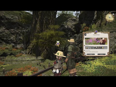 FFXIV Botanist Class Quest: Crisis of Faith