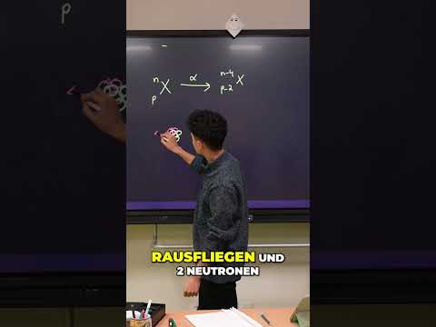 Alpha-Zerfall Einfach Erklärt: Was Passiert in einem Atomkern?