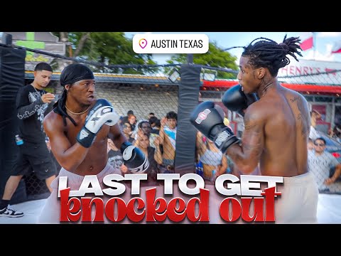 LAST TO GET KNOCKED OUT IN AUSTIN TX😳…
