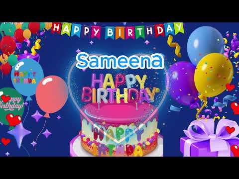Sameena happy birthday to you
