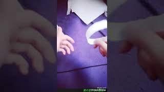 〜紙の初の音フェチ動画〜          〜ちぎり音ーくしゃくしゃ音〜