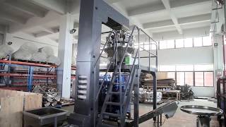 Sistema de Envasado con Balanza multicabezal