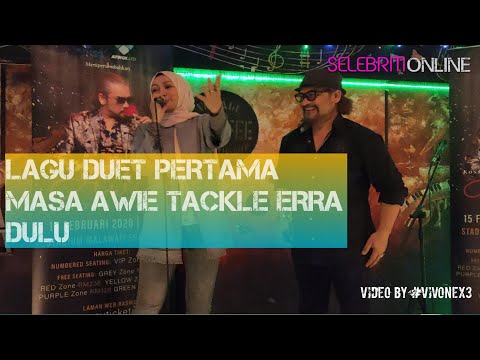 Ini rupanyer first lagu duet masa Awie nak tackle Erra Fazira dulu..