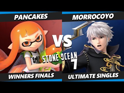 Stone Ocean 7 Winners Finals - Pancakes (Inkling) Vs. MorrocoYo (Robin) Smash Ultimate - SSBU