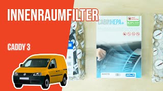 Youtube thumbnail of video "Wie Caddy 3 Innenraumfilter wechseln 👃"