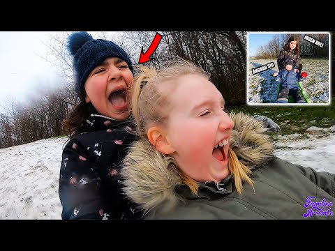 BELLA & ELIZE TAKE OVER och KAOS i PULKA BACKEN | VLOGG