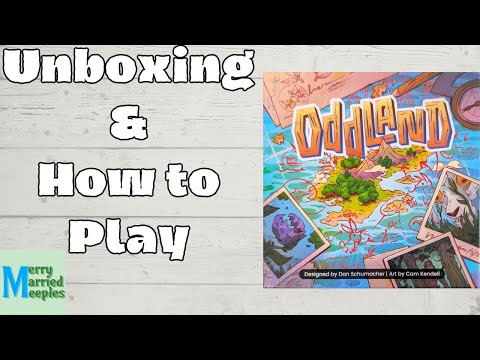 Oddland - Unboxing & 2 Player How to Play