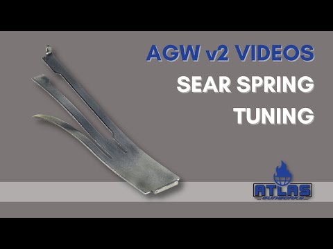 Sear Spring Tuning v2, Atlas Gunworks