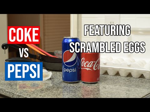 Coke vs Pepsi - Battle Edition - Will it Scramble