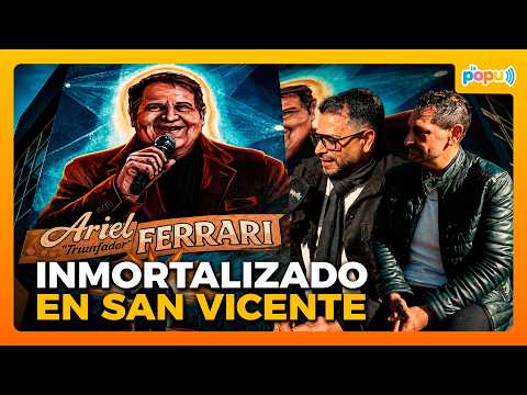 ARIEL FERRARI ya es ETERNO en SAN VICENTE con un GRAN MURAL | La Popu
