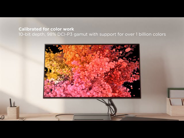 Lenovo Qreator 27" LED IPS UltraHD 4K FreeSync USB-C video