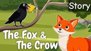 The Fox and the Crow 🦊🧀 | Fun Moral Story for Kids | Little Buddy Kids