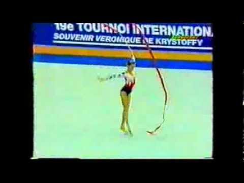 Julia ROSLYAKOVA (RUS) ribbon - 1993 Corbeil EF