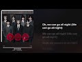 BTS - Like Animals [ Lyrics + Hi-Res ]