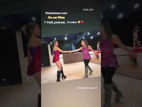 Pili Pascual y Rena Toscano practicando para Goenvivo