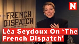 Léa Seydoux Discusses Her Naked Gymnastics Scene in ‘The French Dispatch’ video