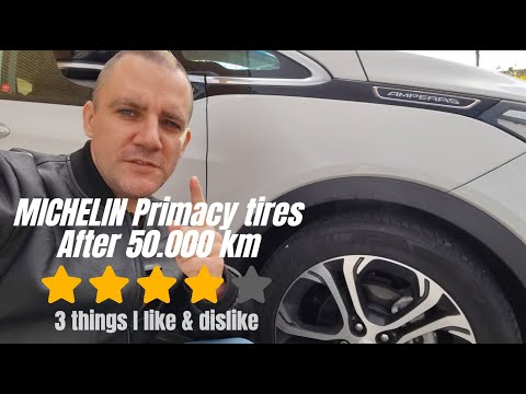 My Michelin Primacy tires - 3 things I like & dislike (after 50.000 km car tyres review)