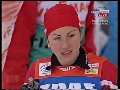 2007/08 fondo 10 km tc donne Nove Mesto (Tour de Ski) - Saarinen, Kuitunen, Johaug
