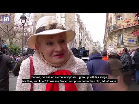 Brigitte Macron attends funeral for Michel Legrand in Paris