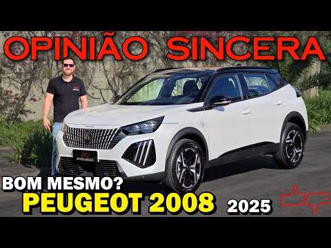 Novo Peugeot 2008 GT 2025 - Teste de CONSUMO, problemas, PREÇO, avaliação. VALE a PENA? Melhor SUV?