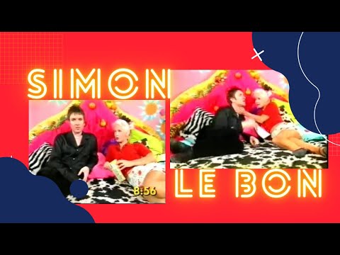 ON THE BED WITH SIMON LE BON