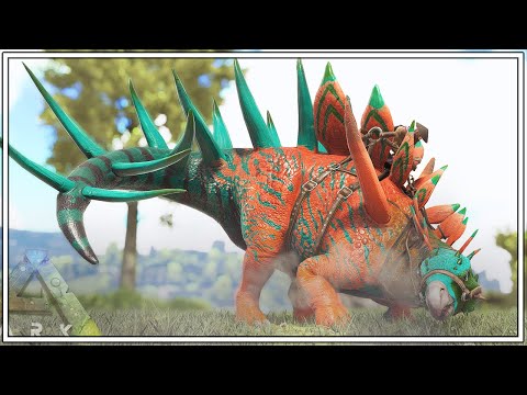 TAMING THE MAX LEVEL RIDEABLE KENTRO | ARK Caballus [Episode 48]