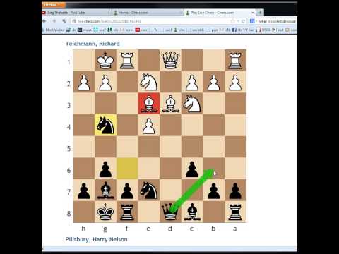 Key Moments in Chess History #88: Hastings 1895 - Teichmann vs Pillsbury