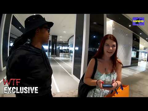 Anastasia Rose shopping with WTFTV' Co Host, Caroleen Stewart and producer Jermaine 924photos