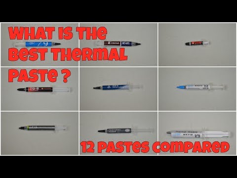 HUGE 12 Thermal paste Round UP, find out which is best for your Build and which to avoid