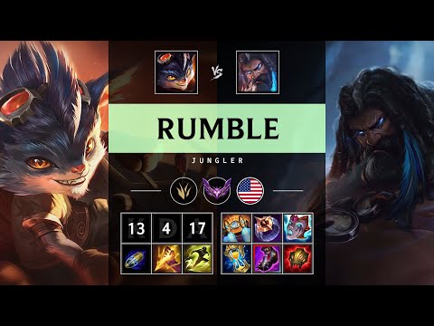 Rumble Jungle vs Udyr - NA Master Patch 25.12