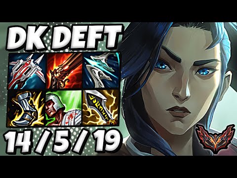 DK Deft Caitlyn vs Ezreal [ ADC ] Lol Korea Grandmaster ✅