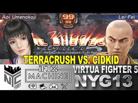 [Virtua Fighter 5] NYG 13 @ IFixMachine Arcade - Terracrush vs CidKid [1080p/60fps]