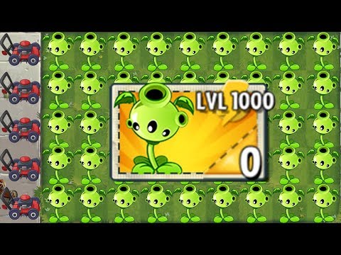 REPEATER Level 1000 Power Up in Plants vs Zombies 2