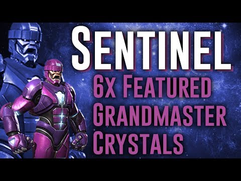 6x Sentinel Featured Grandmaster Crystal Opening - GOOD LUCK & REGERTS