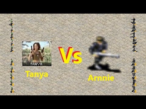 Tanya vs Arnnie ("Arnold") - Red Alert 2