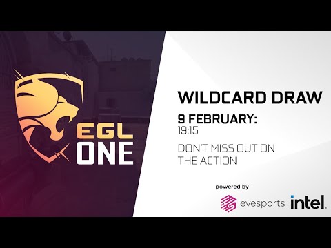 EGL One Season 2 - Event Intro and Wildcard Draw with Niix and WookiE