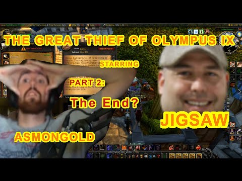 THE GREAT THIEF OF OLYMPUS IX with Asmongold AND Jigsaw ( Part 3 )
