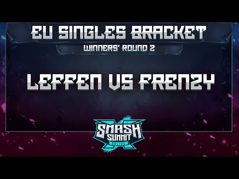 Leffen vs Frenzy - EU Singles Bracket: Quarterfinals - Smash Summit 10 | Fox vs Falco