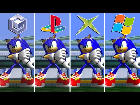 Sonic Riders (2006) Gamecube vs PS2 vs XBOX vs PC (Which One is Better?)